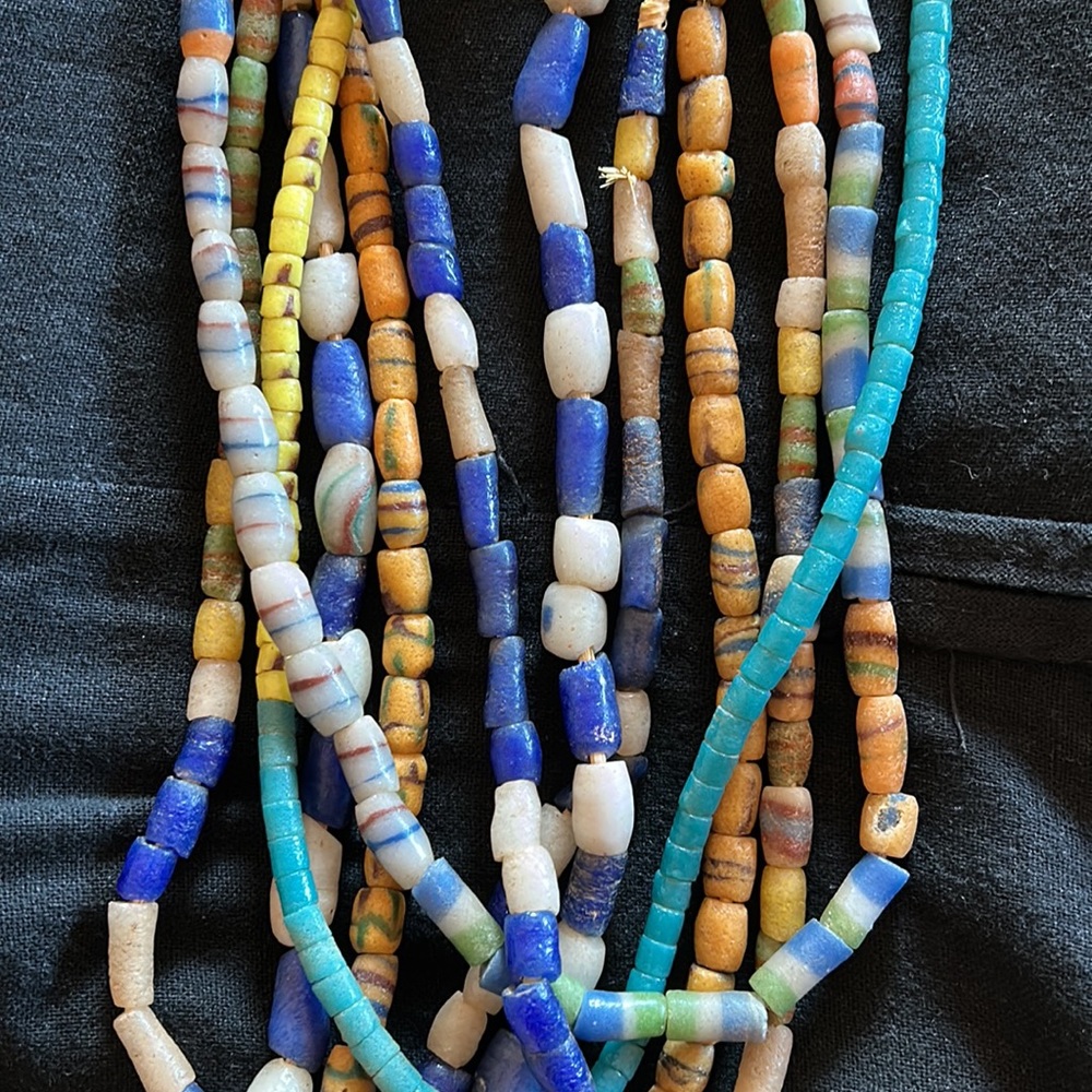 Vintage Glass beads necklaces - $8 each
Or $14 x2
Or $20 x3